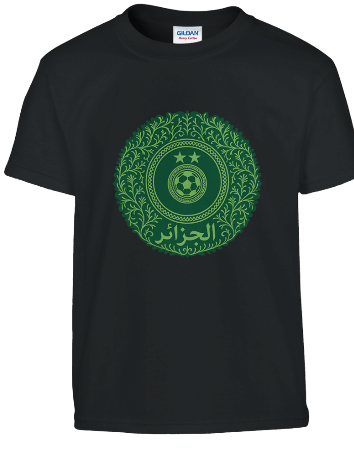 Tshirt  Enfant Algérie x Vegeta – Édition Héros CAN 2025