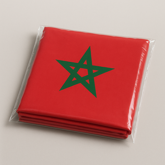 🟥 Drapeau du Maroc – 150 × 90 cm (Qualité Premium)