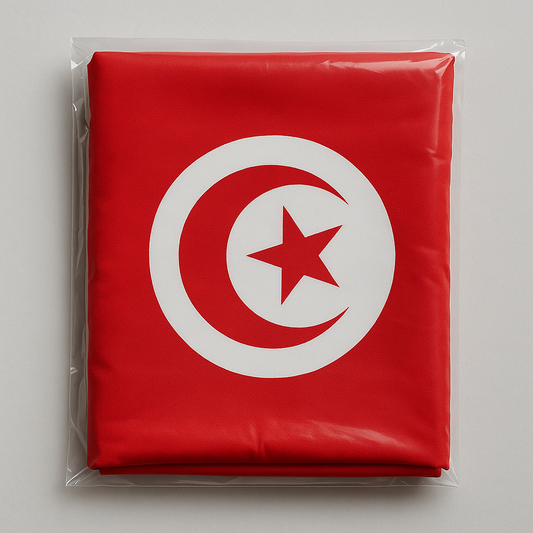 🇹🇳 Drapeau Tunisie – 150×90 cm – Qualité Premium
