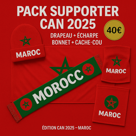 Pack Supporter – Morocco 2025 | Edition Limitée