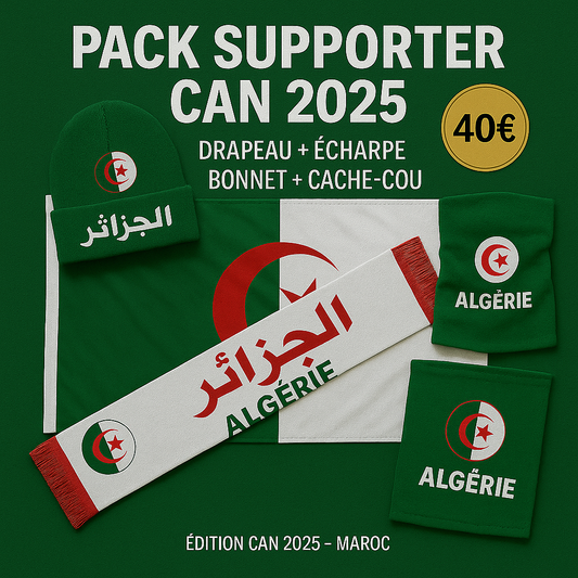 🇩🇿 Pack Supporter Algérie – Édition Limitée (4 Produits Premium)  Prix : 40 €